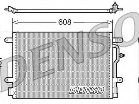 Radiator clima AUDI A4 8E2 B6 DENSO DCN02011