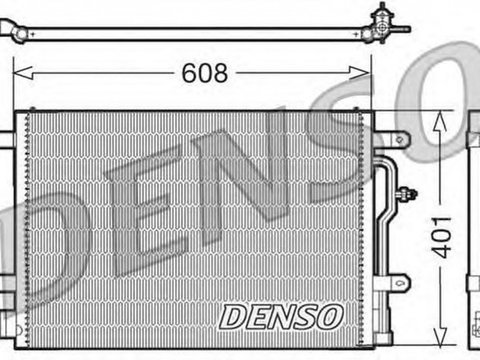 Radiator clima AUDI A4 8E2 B6 DENSO DCN02012