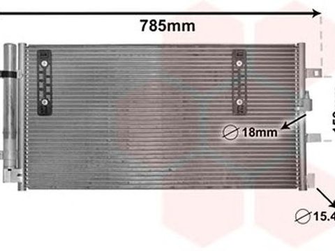 Radiator clima AUDI A4 8K2 B8 VAN WEZEL 03005297