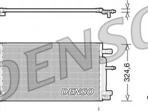 Radiator clima AUDI A4 Cabriolet 8H7 B6 8HE B7 DENSO DCN02020 PieseDeTop