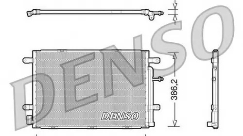 Radiator clima AUDI A4 Cabriolet 8H7 B6 8HE B7 DENSO DCN02019 PieseDeTop