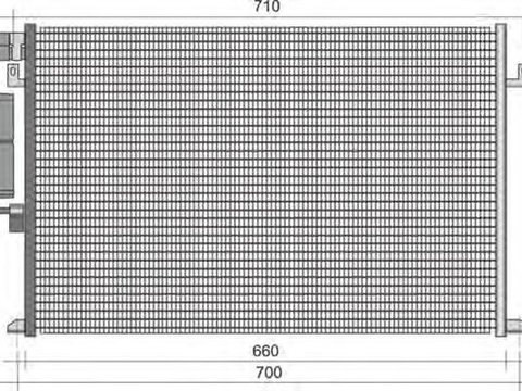 Radiator clima AUDI A6 4B2 C5 MAGNETI MARELLI 350203426000