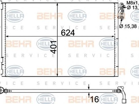 Radiator clima BMW 3 E90 HELLA 8FC 351 302-611