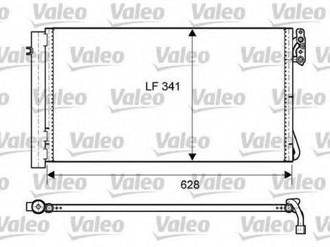 Radiator clima BMW 3 E90 VALEO 814012