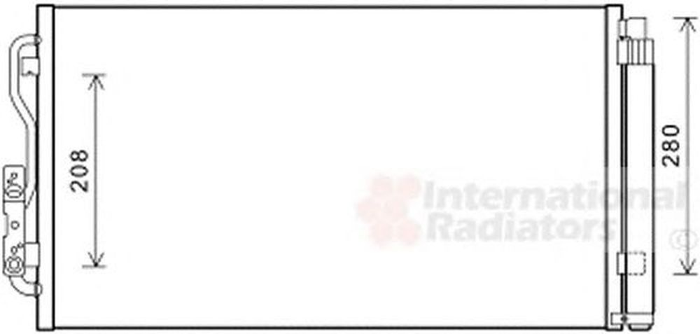 Radiator clima BMW 4 Cabriolet F33 F83 VAN WEZEL 06005434