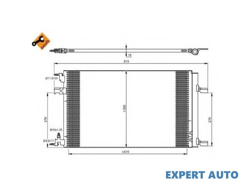 Radiator clima Chevrolet ORLANDO (J309) 2010-2016 #2 08072040
