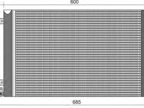 Radiator clima CHRYSLER 300 C LX MAGNETI MARELLI 350203378000