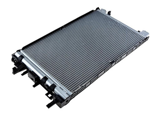 RADIATOR CLIMA CONDENSATOR AER CONDITIONAT SAAB 9-5 2010->2012 cu uscator, Dimensiuni radiator mm 666 x 392 x 12, pentru 1.6 Turbo-132 KW; 2.0 t BioPower-162 KW; 2.0 t BioPower XWD-162 KW; 2.0 T XWD, 2.0 Turbo XWD-162 KW; 2.0 T, 2.0 Turbo-162 KW; 2.0