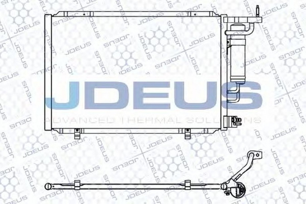 Radiator clima FORD FIESTA VI Van JDEUS 712M44