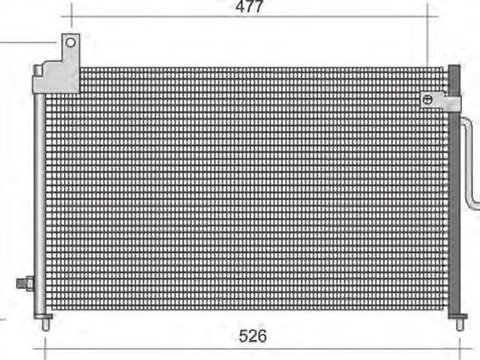 Radiator clima FORD FOCUS III limuzina MAGNETI MARELLI 350203331000