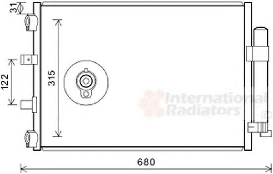 Radiator clima FORD GRAND C-MAX DXA CB7 DXA CEU VA