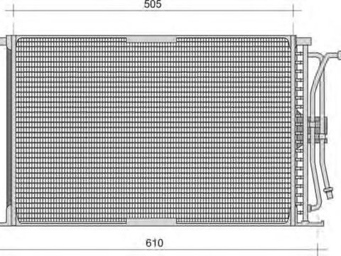 Radiator clima FORD PUMA EC MAGNETI MARELLI 350203281000