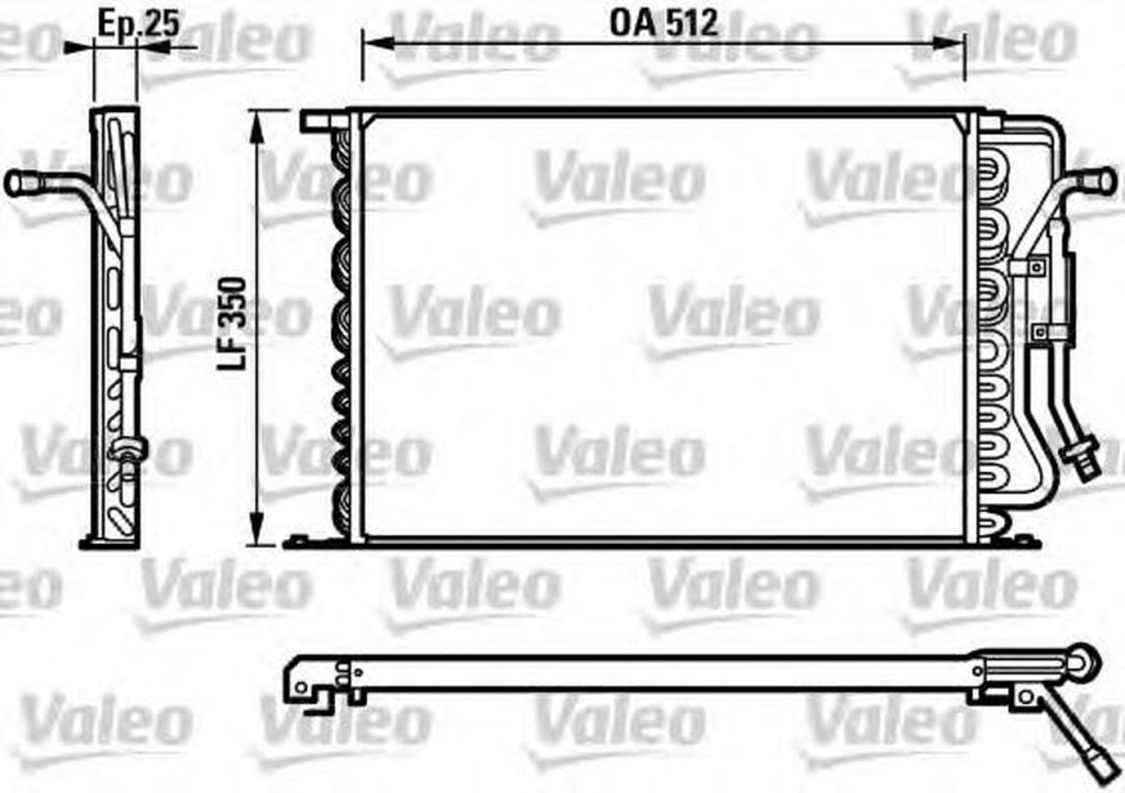 Radiator clima FORD PUMA EC VALEO 816992
