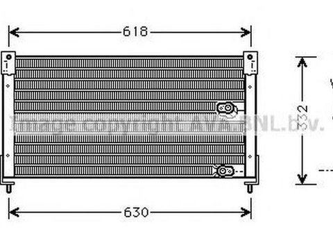 Radiator clima HONDA ACCORD V CC CD AVA U5116