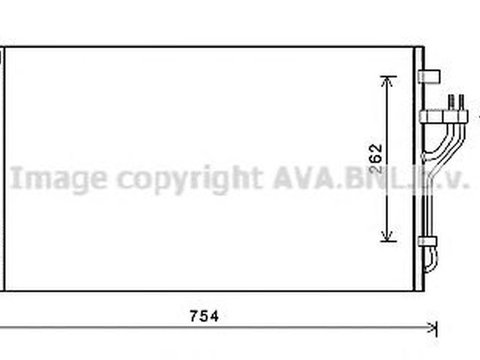 Radiator clima HYUNDAI ix35 LM EL ELH AVA HY5279D