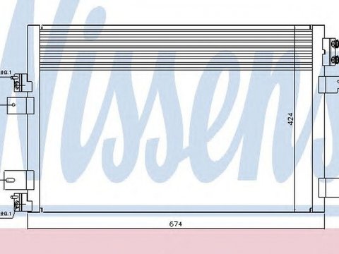 Radiator clima JEEP PATRIOT MK74 NISSENS 940151