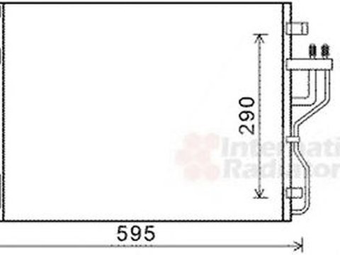 Radiator clima KIA SPORTAGE SL VAN WEZEL 83005151