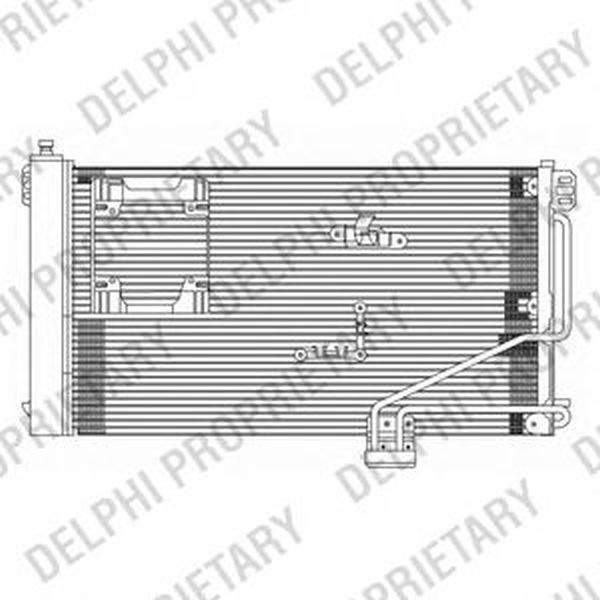 Radiator clima MERCEDES-BENZ C-CLASS W203 DELPHI TSP0225610