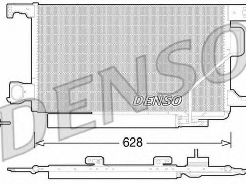 Radiator clima MERCEDES-BENZ CLK Cabriolet A209 DENSO DCN17023