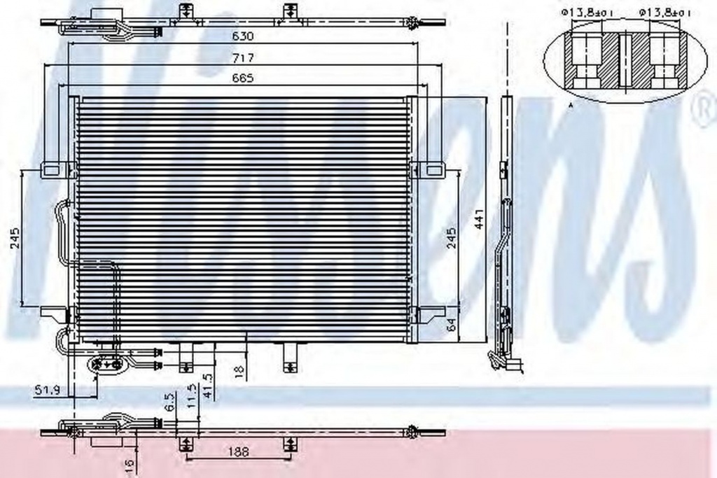 Radiator clima MERCEDES-BENZ E-CLASS T-Model S211 