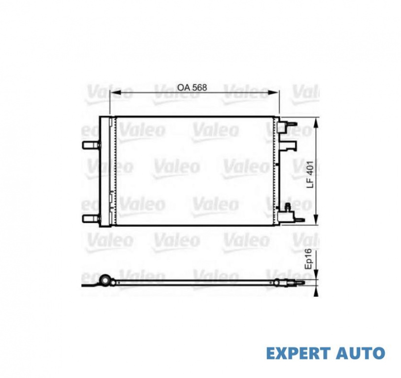 Radiator clima Opel ASTRA J Sports Tourer 2010-2016 #3 13267648