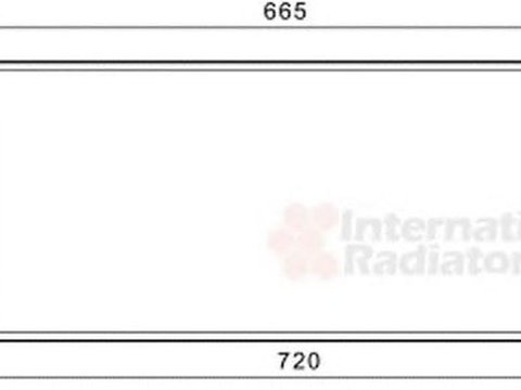 Radiator clima OPEL COMBO caroserie inchisa combi X12 VAN WEZEL 17005396