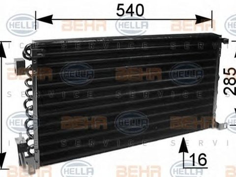 Radiator clima PEUGEOT 106 II 1 HELLA 8FC 351 036-041