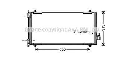 Radiator clima PEUGEOT 407 6D AVA PE5301