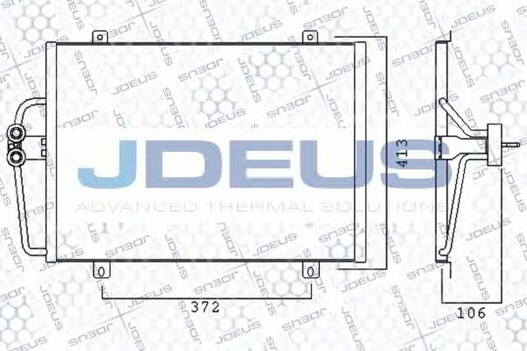 Radiator clima RENAULT MEGANE I Coach DA0 1 JDEUS 