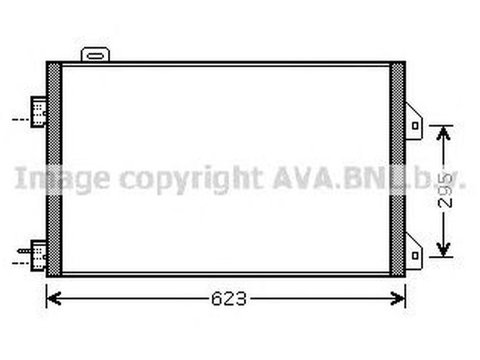 Radiator clima RENAULT SYMBOL I LB0 1 2 AVA RT5347