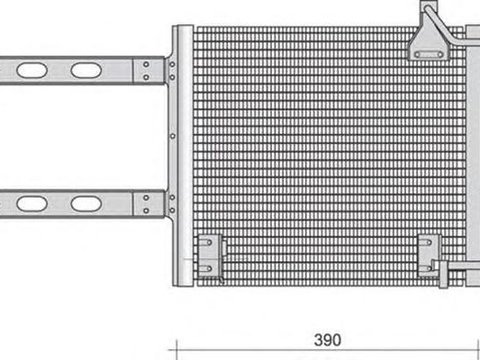 Radiator clima SEAT AROSA 6H MAGNETI MARELLI 350203291000