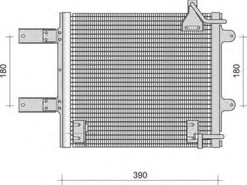 Radiator clima SEAT AROSA 6H MAGNETI MARELLI 350203290000