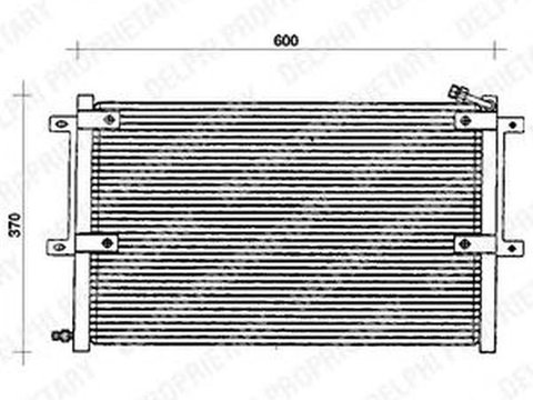 Radiator clima SEAT IBIZA IV 6L1 DELPHI TSP0225100