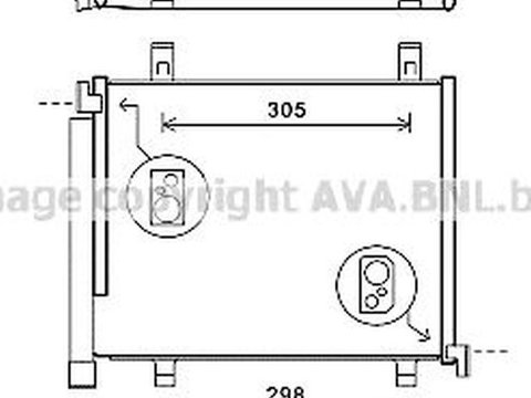 Radiator clima SKODA CITIGO AVA VW5327D