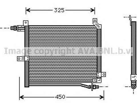 Radiator clima SUZUKI ALTO HA11 AVA SZ5042