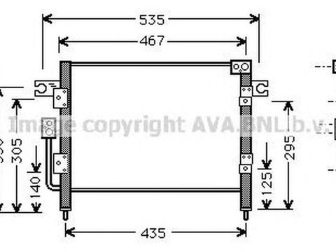 Radiator clima SUZUKI VITARA ET TA AVA SZ5040