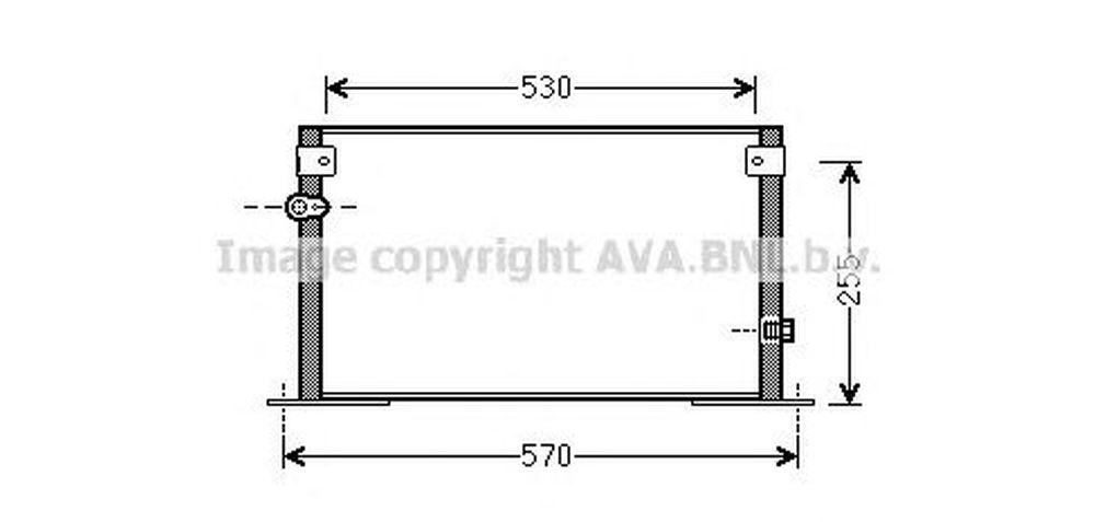 Radiator clima TOYOTA RAV 4 III ACA3 ACE ALA3 GSA3