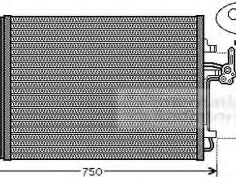 Radiator clima VOLVO V60 VAN WEZEL 18005427