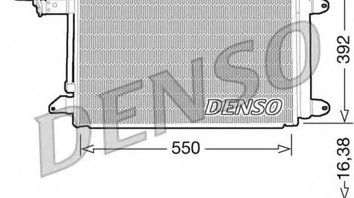 Radiator clima VW GOLF V Variant 1K5 DENSO DCN32002 PieseDeTop