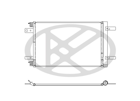 Radiator climatizare KOYORAD CITROËN GRAND C4 SPACETOURER (3A_, 3E_) 2018-2023 - CD471158
