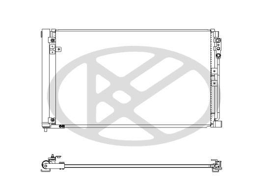 Radiator climatizare KOYORAD INFINITI Q50 2013-2019 - CD021041