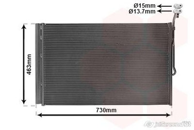 RADIATOR/CONDENSATOR Ac/ CU USCATOR VW TOUAREG 10-