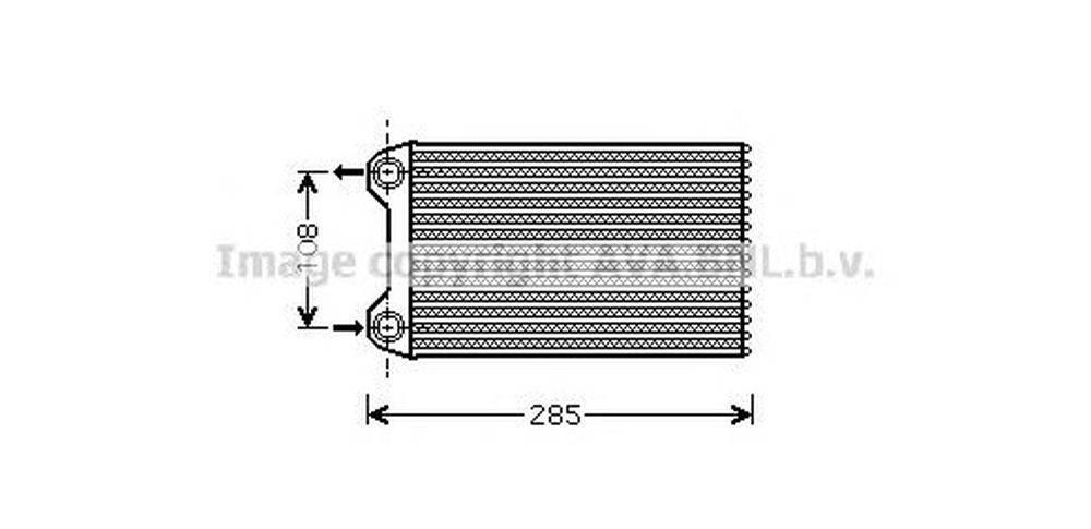 Radiator habitaclu bord AUDI A4 Cabriolet 8H7 B6 8HE B7 AVA I6254