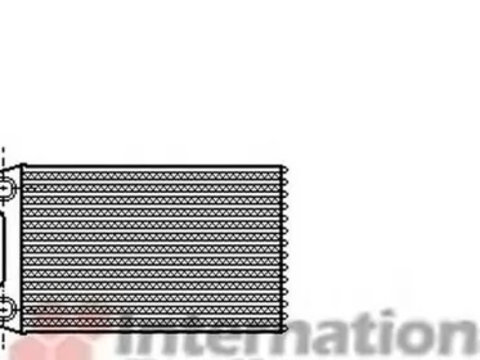 Radiator habitaclu bord AUDI A4 Cabriolet 8H7 B6 8HE B7 VAN WEZEL 03006223 PieseDeTop