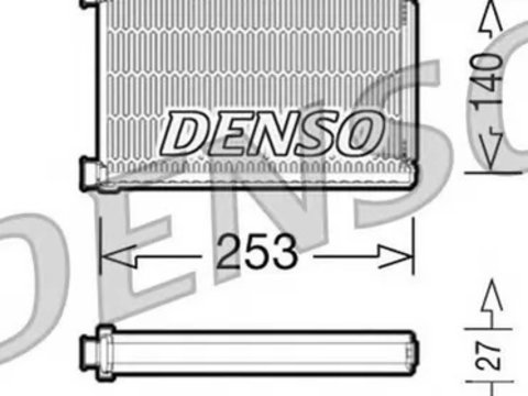 Radiator habitaclu bord BMW 1 cupe E82 DENSO DRR05005 PieseDeTop