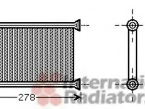 Radiator habitaclu bord BMW 3 E90 VAN WEZEL 06006342 PieseDeTop