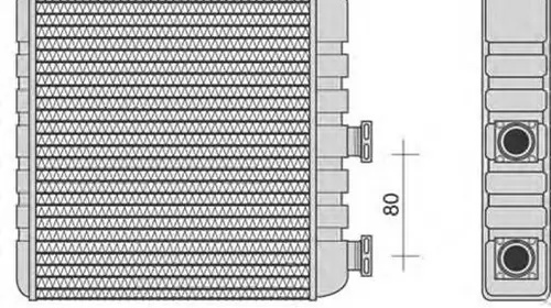 Radiator habitaclu bord BMW 7 F01 F02 F03 F04 MAGN