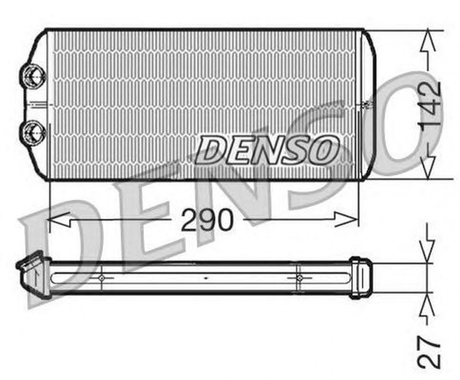 Radiator habitaclu bord CITROEN C4 Picasso I UD DENSO DRR07005