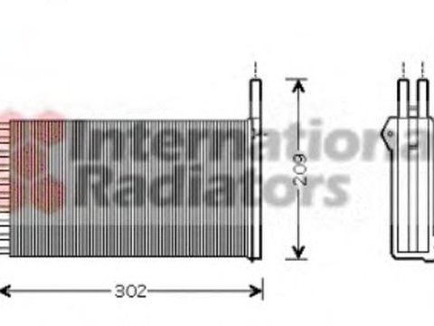 Radiator habitaclu bord FORD ESCORT CLASSIC Turnier ANL VAN WEZEL 18006154