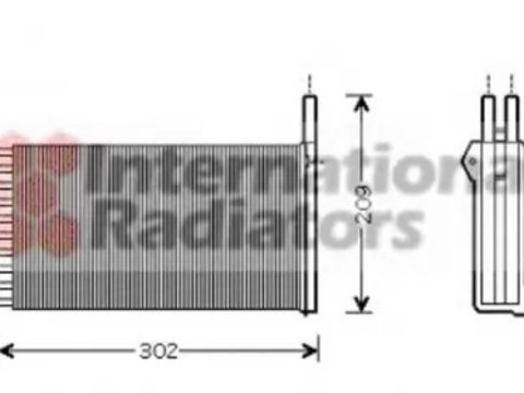 Radiator habitaclu bord FORD ESCORT CLASSIC Turnier ANL VAN WEZEL 18006154 PieseDeTop